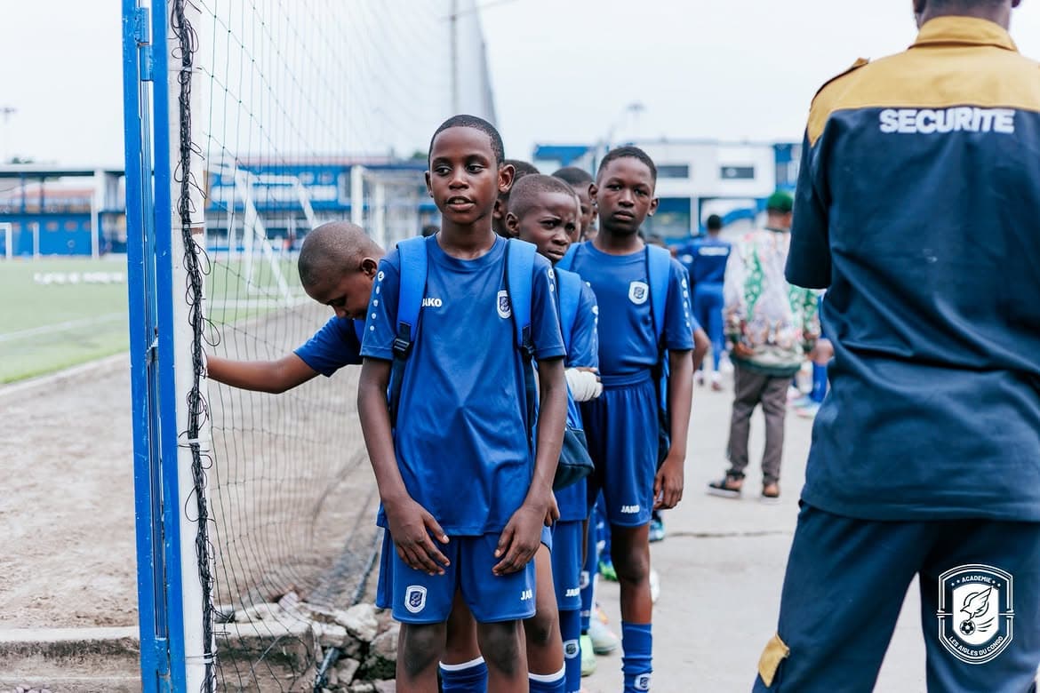 Académie des Aigles du Congo — séance de formation des jeunes joueurs (14/25)