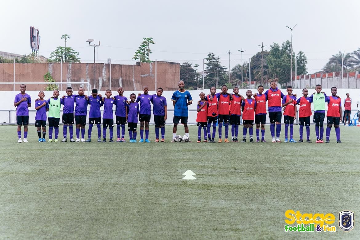 Académie des Aigles du Congo — séance de formation des jeunes joueurs (24/25)