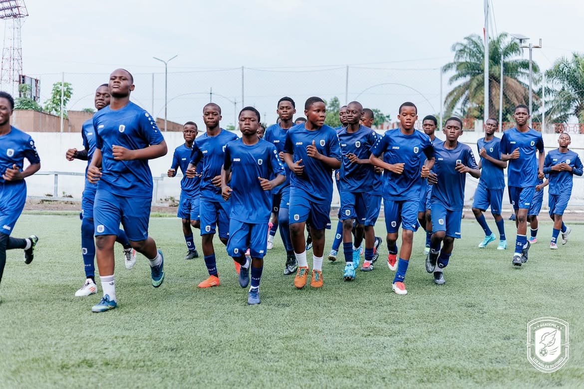 Académie des Aigles du Congo — séance de formation des jeunes joueurs (25/25)