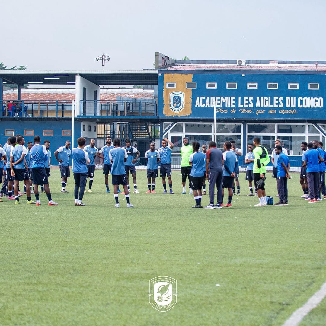 Photo officielle du groupe des Aigles du Congo